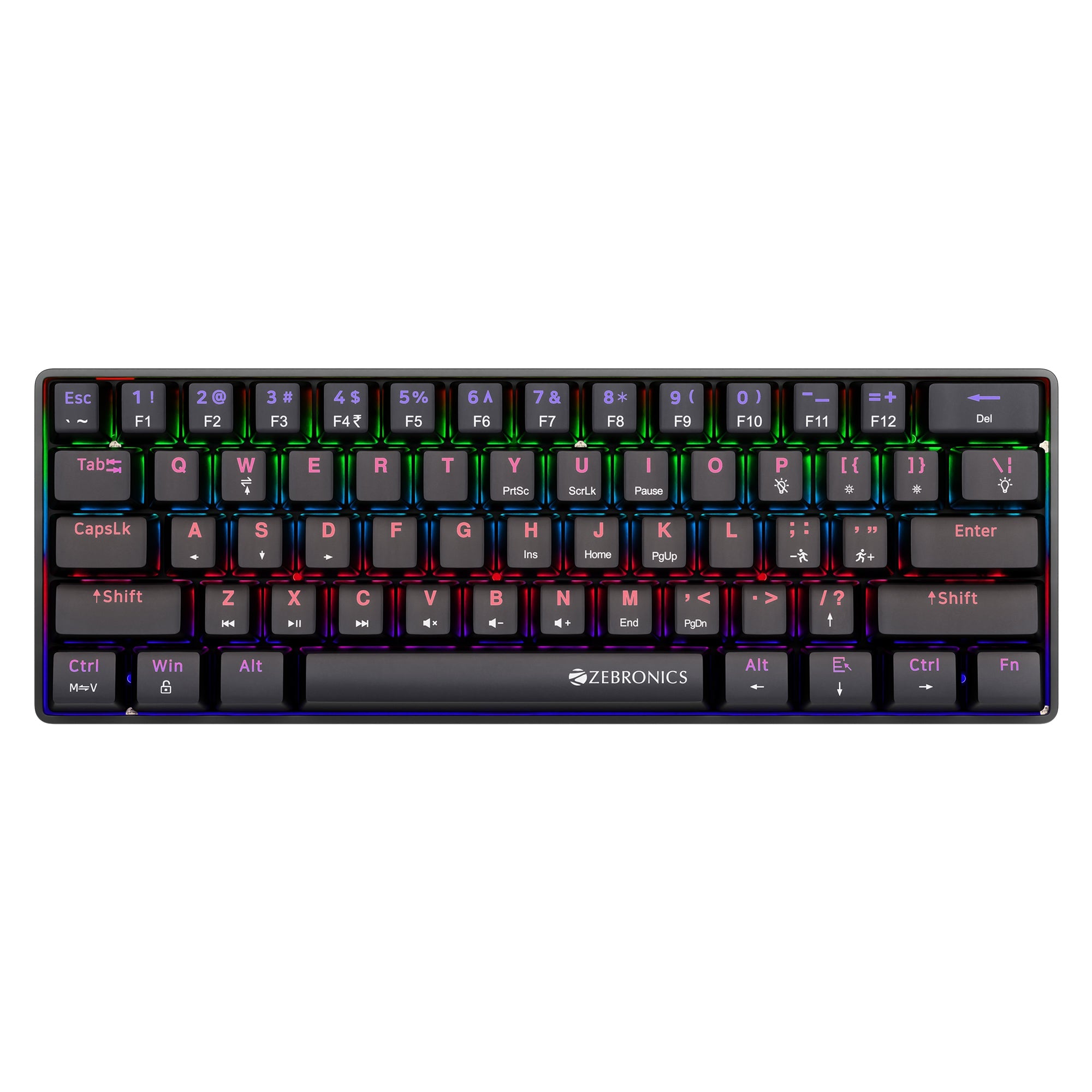 Zebronics Max Ninja 61 Premium Mechanical Keyboard