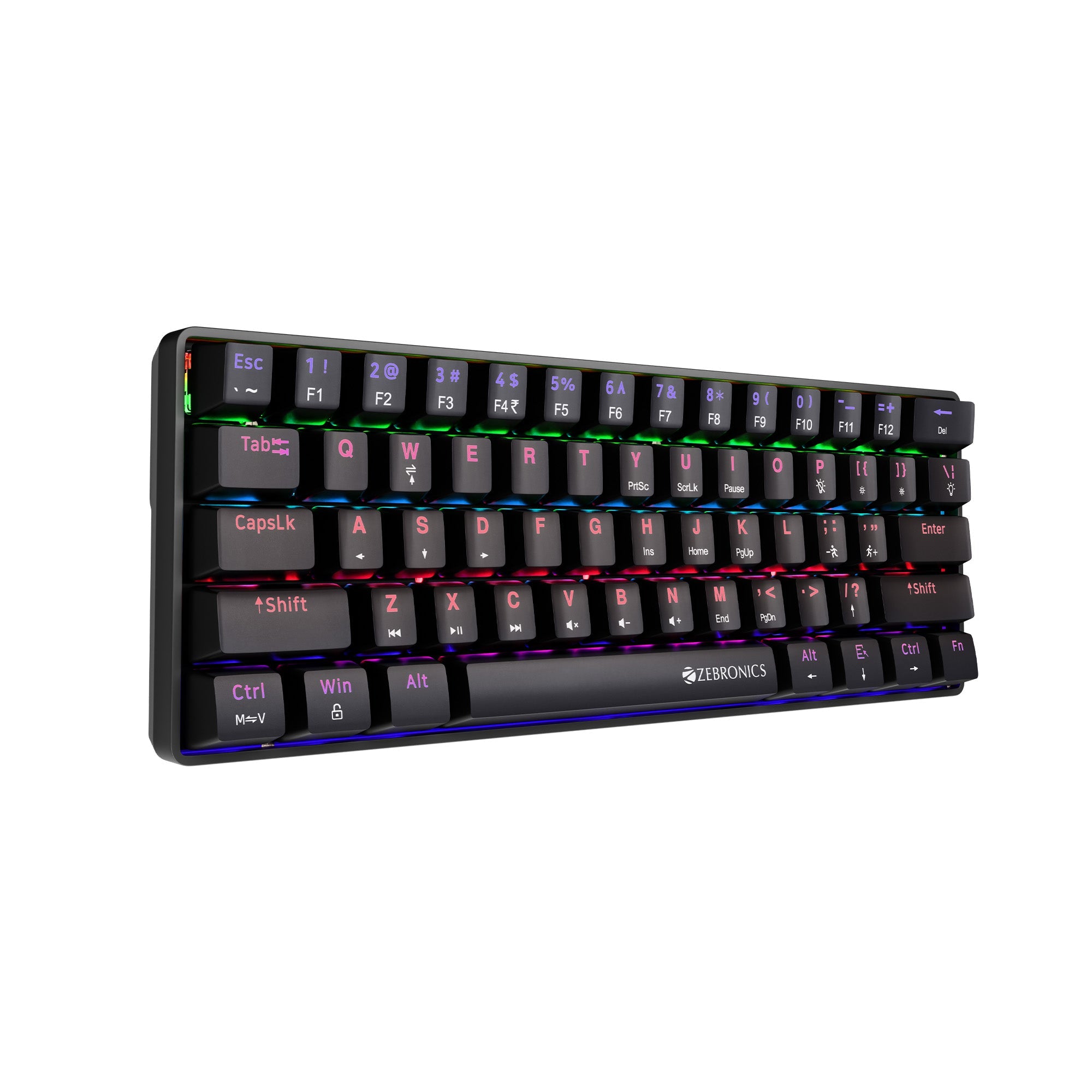 Zebronics Max Ninja 61 Premium Mechanical Keyboard