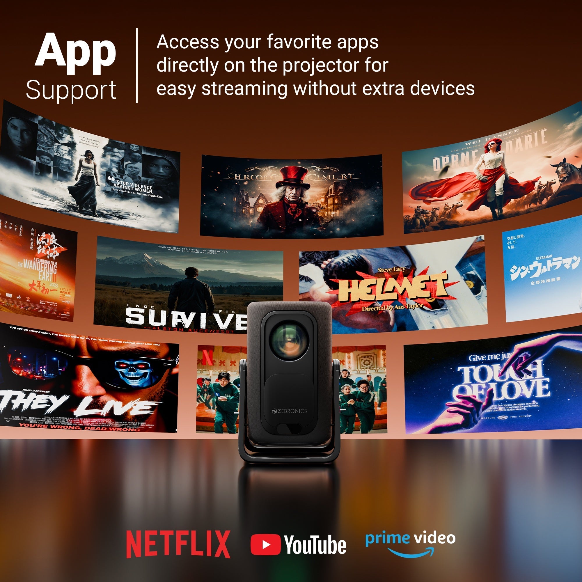 PixaPlay 77G (Official Google TV Projector with 4K support)