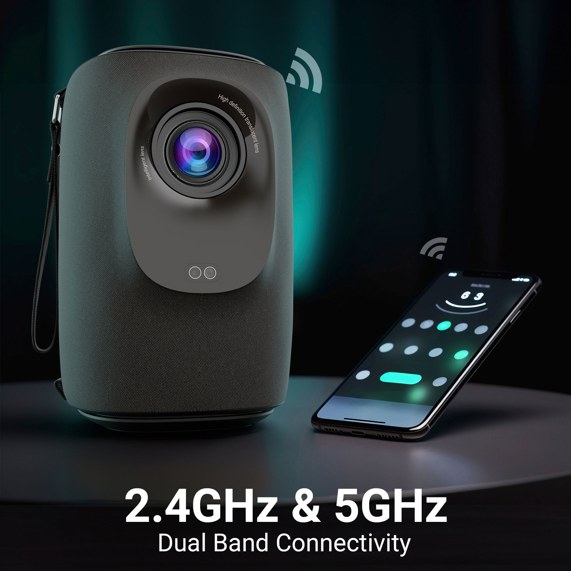 Zeb PixaPlay 24 - LED Projector - Zebronics