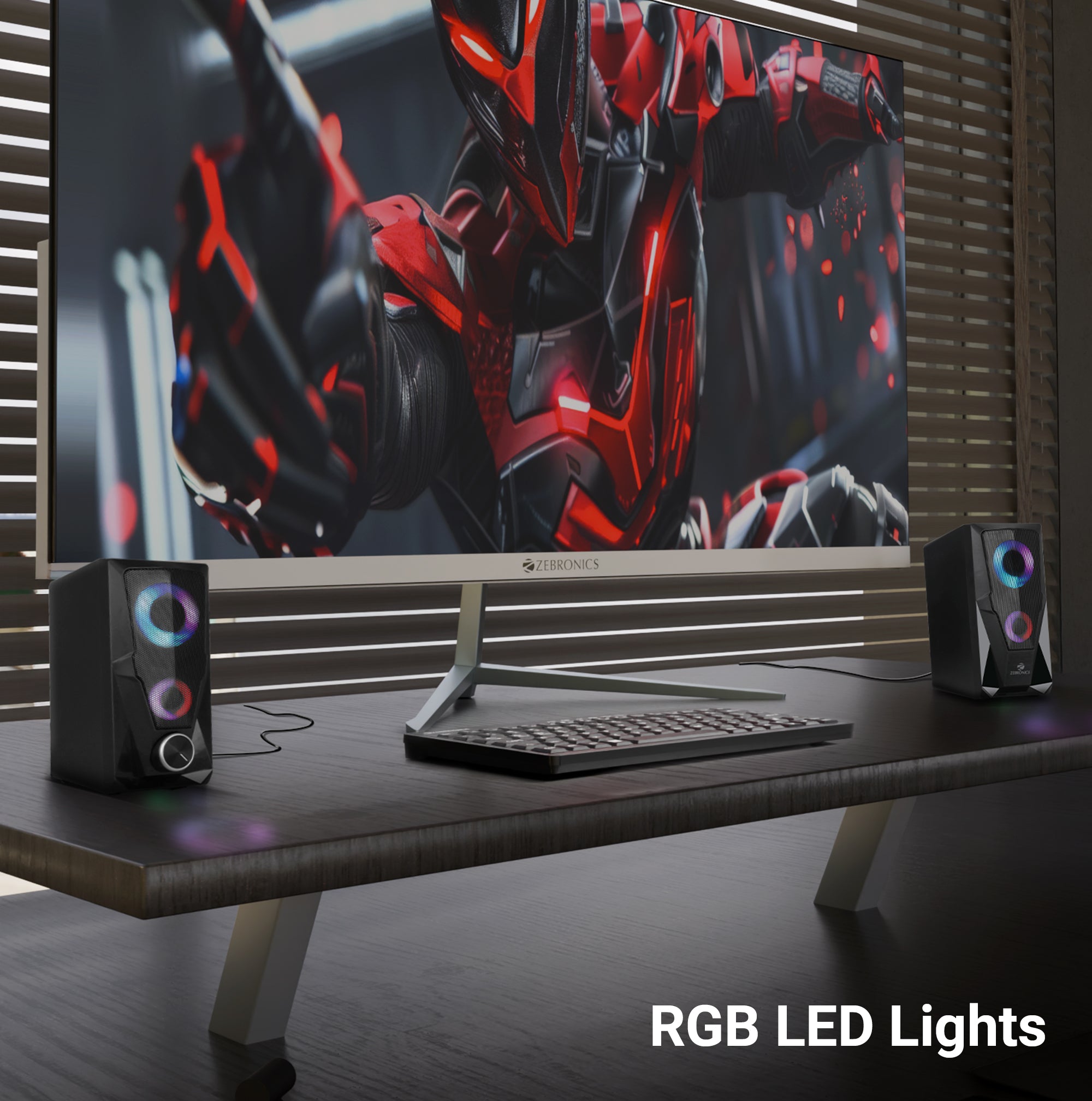 Warrior PC/Laptop Speaker (2.0)