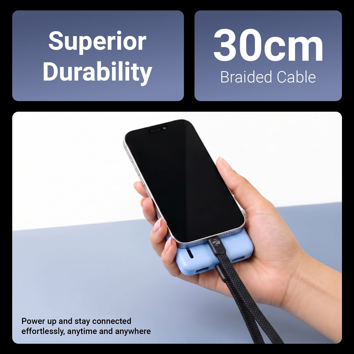 zebronics - Zeb WATTZ 65CC1 - Type C Cables