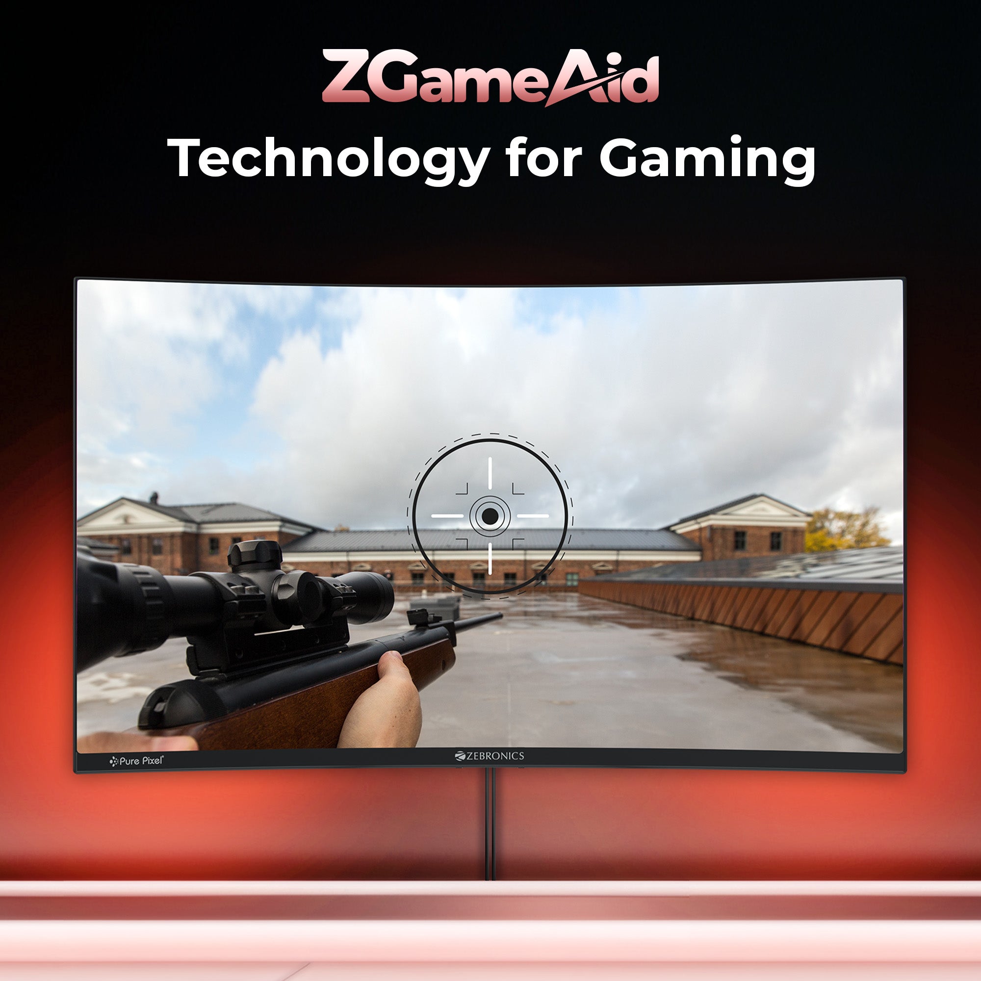 zeb-N32A - Gaming Monitor - Zebronics