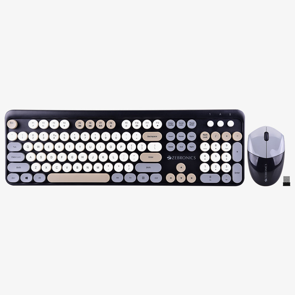 Zebronics Companion 301 Wireless Keyboard and mouse combo