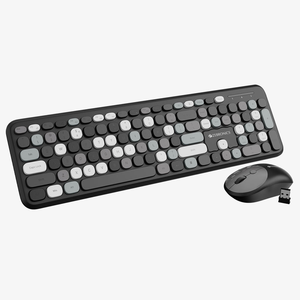 Zebronics Companion 302 Wireless Keyboard and mouse combo