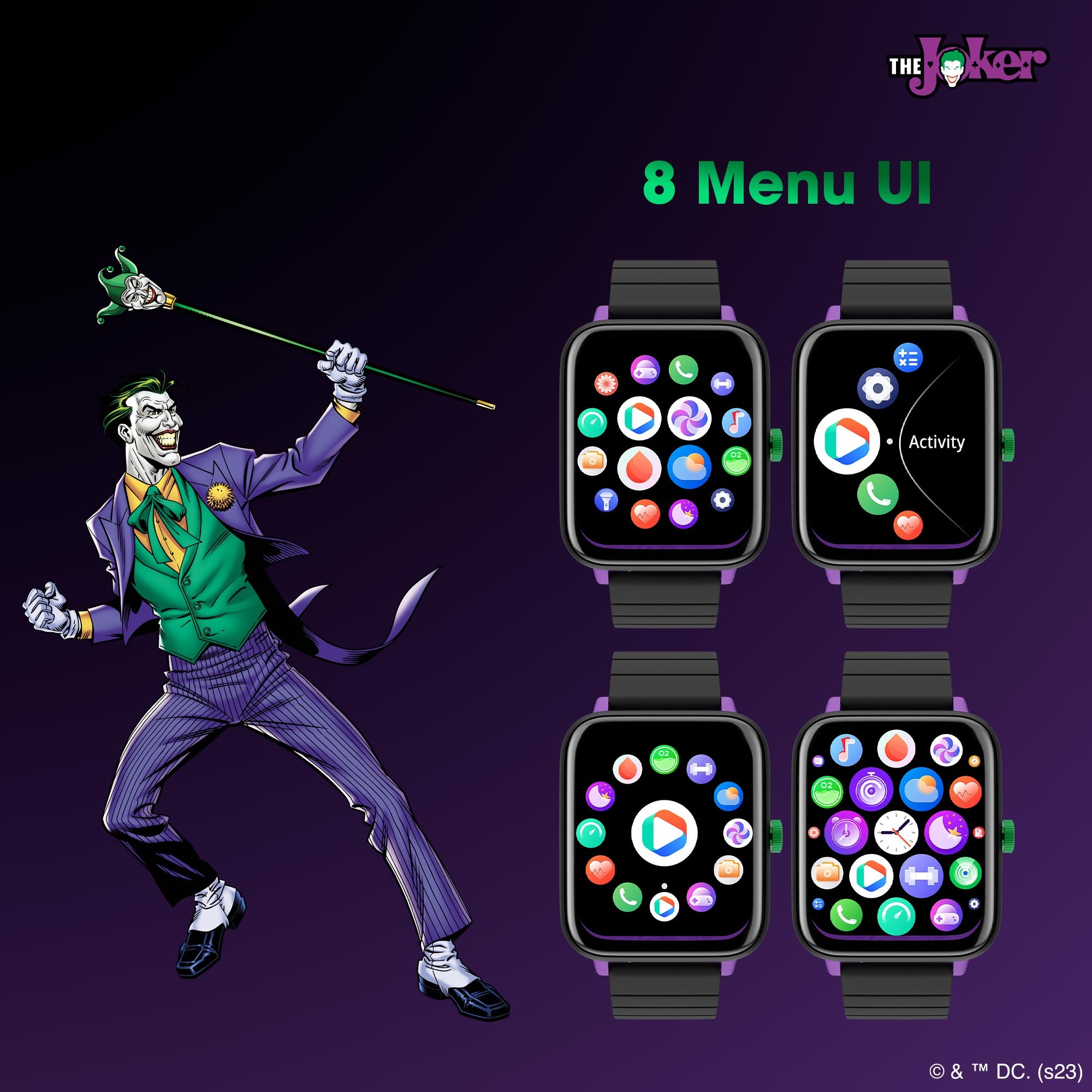Drip Joker - Smart Watch - Zebronics