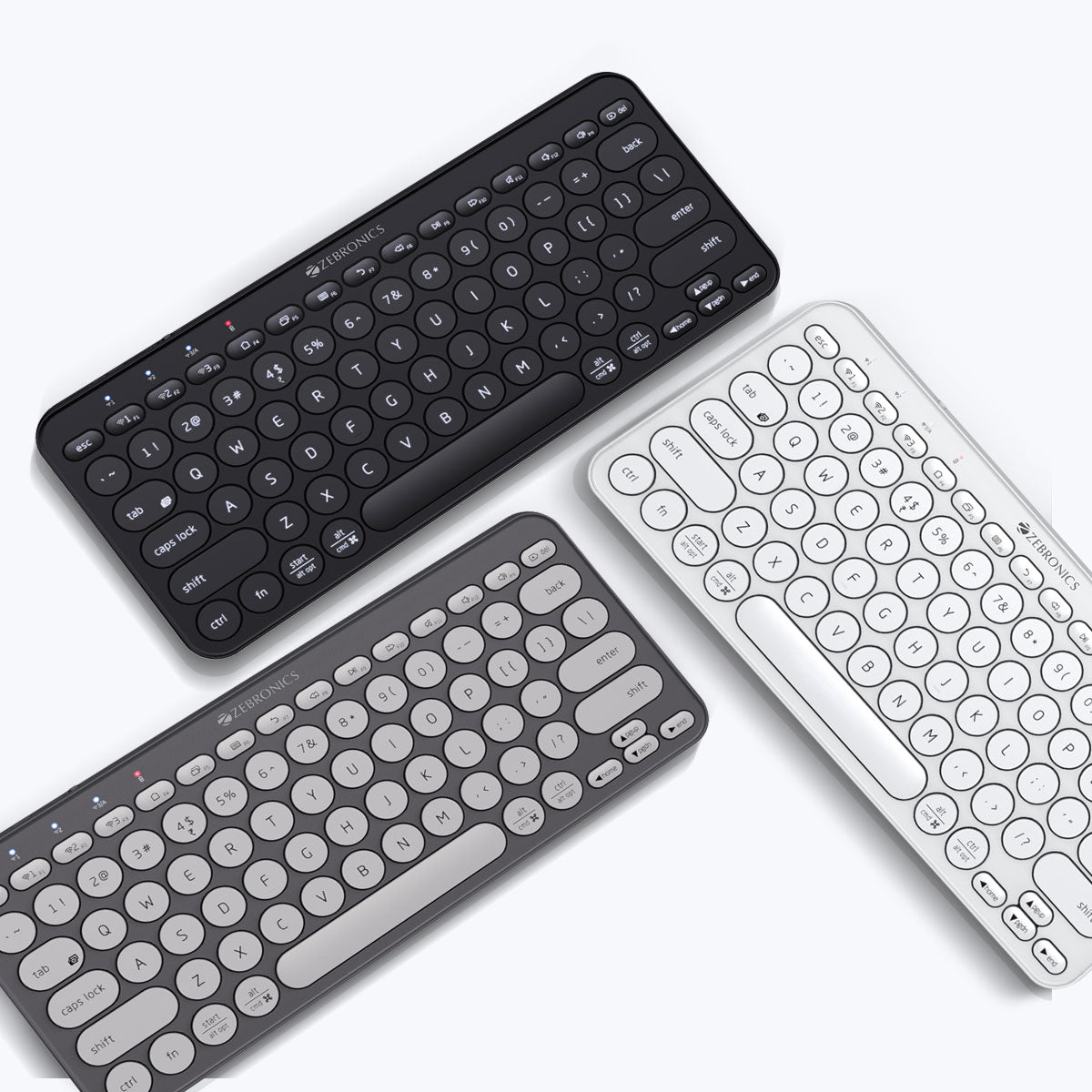 ZEB-K5000MW - Wireless BT Keyboard - Zebronics