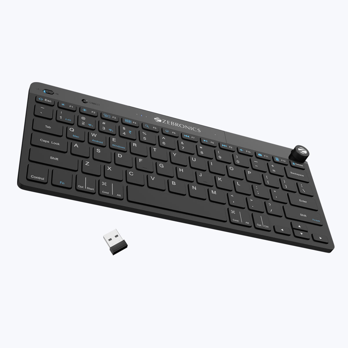 Zeb-Keypad X1 - Wireless Keyboard - Zebronics