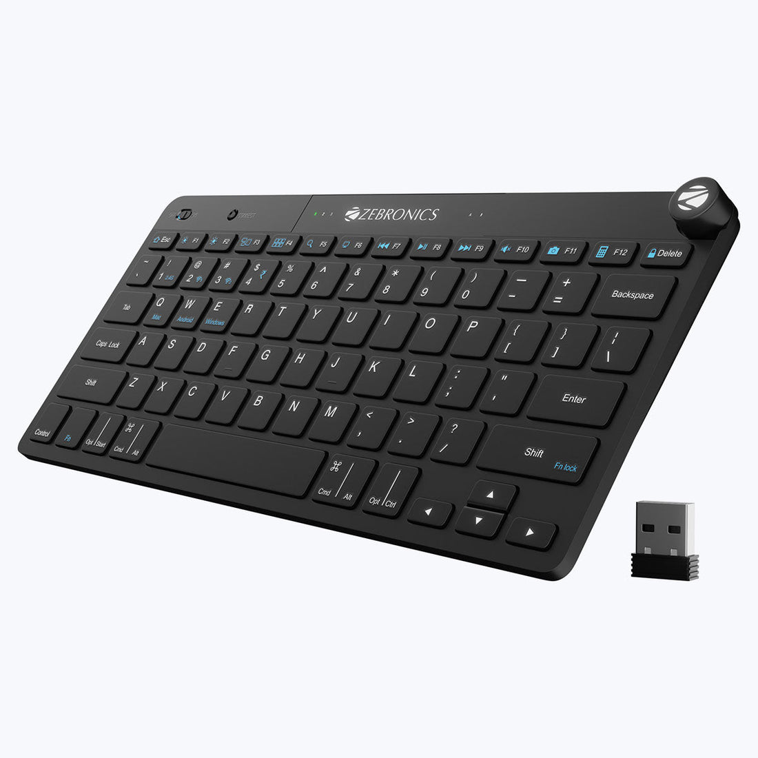 Zebronics Keypad X1 Wireless Keyboard for PC & Smart TV