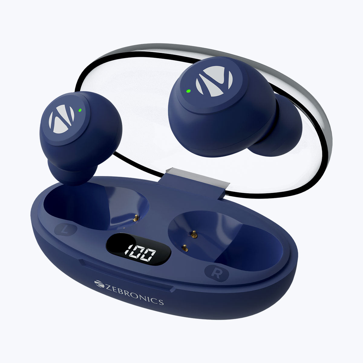 Zeb-PODS 2 -Wireless Earbuds - Zebronics
