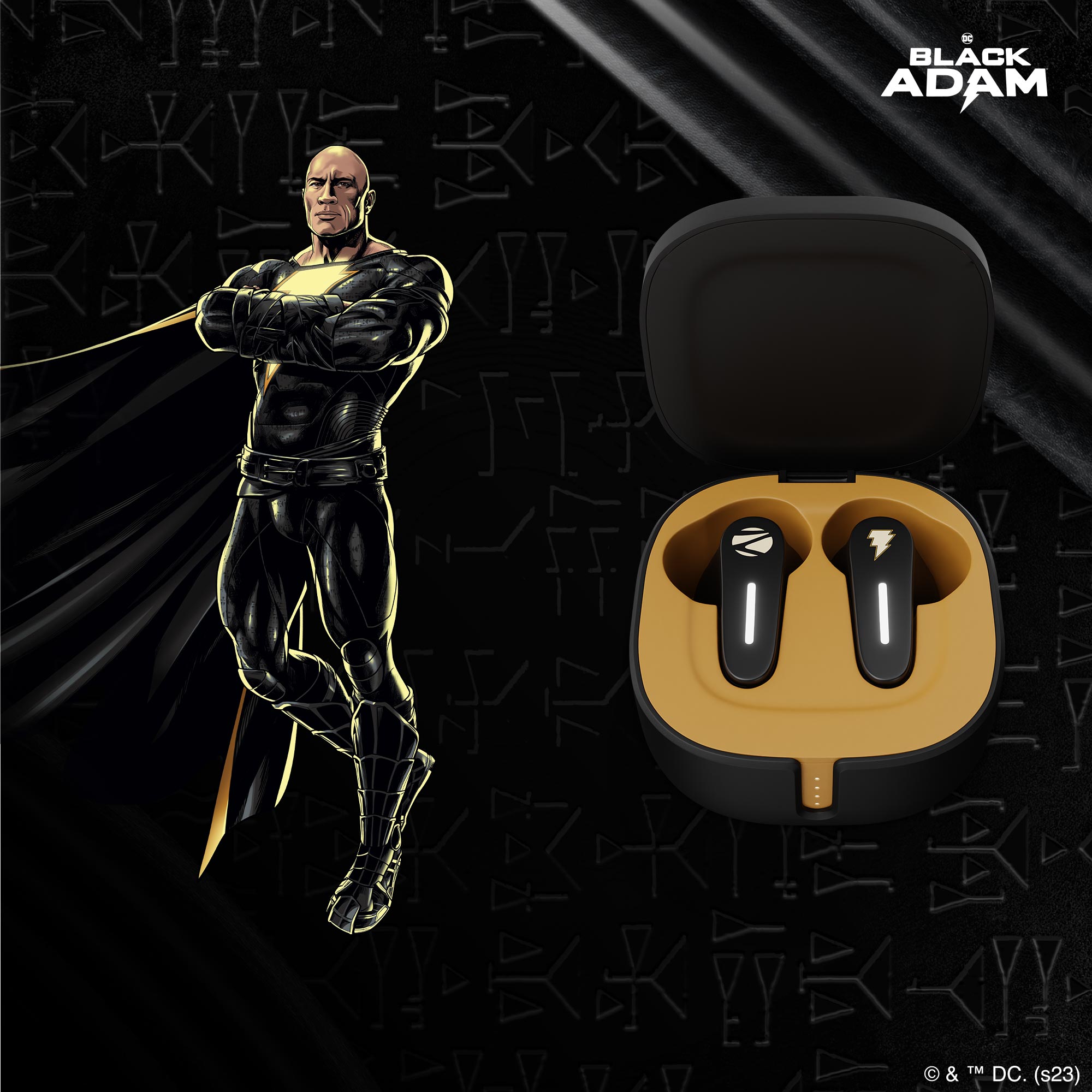 Zeb-Sound Bomb 7 DC Comics Black Adam Edition - Wireless Speaker - Zebronics