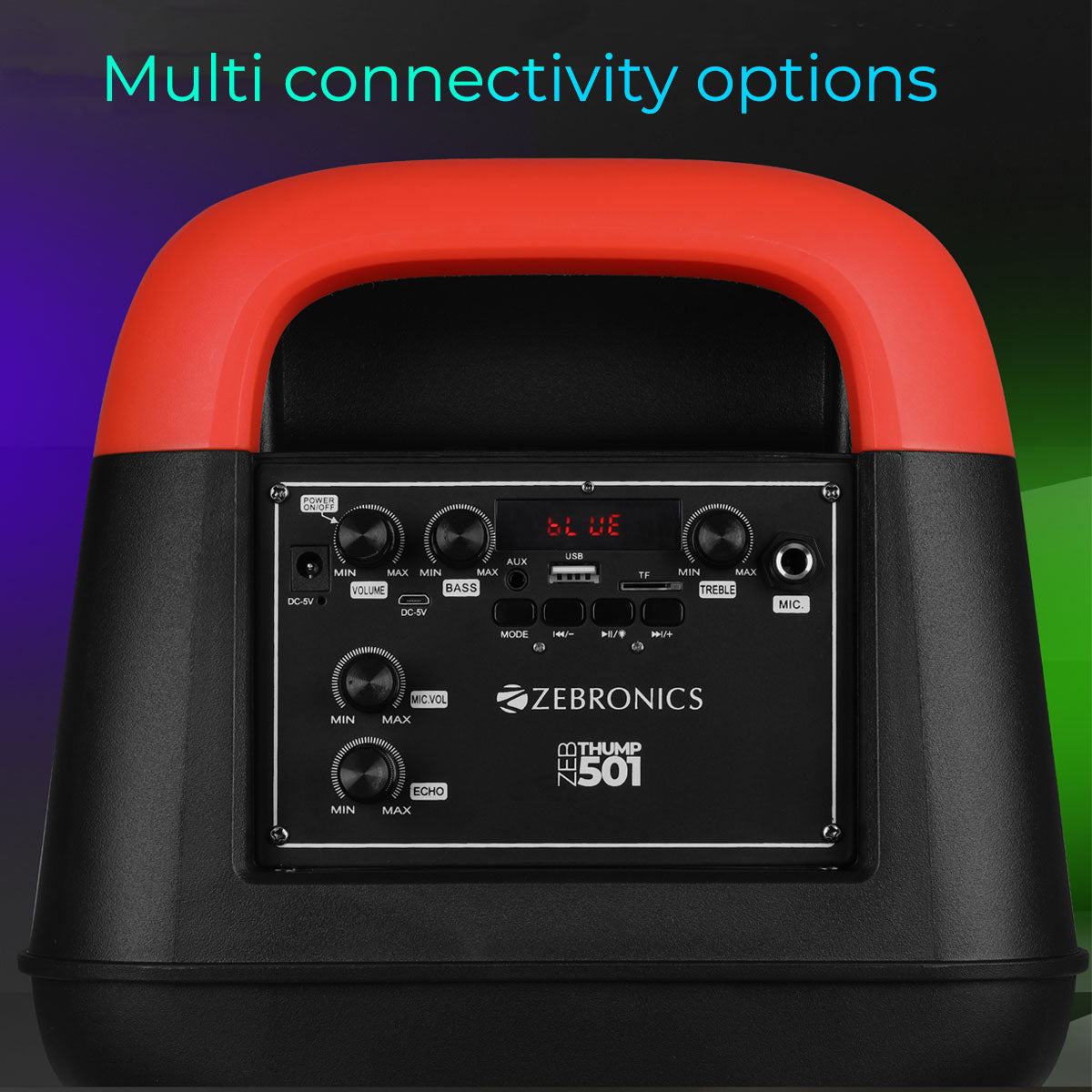 Zeb-Thump 501 - Wireless Speaker - Zebronics