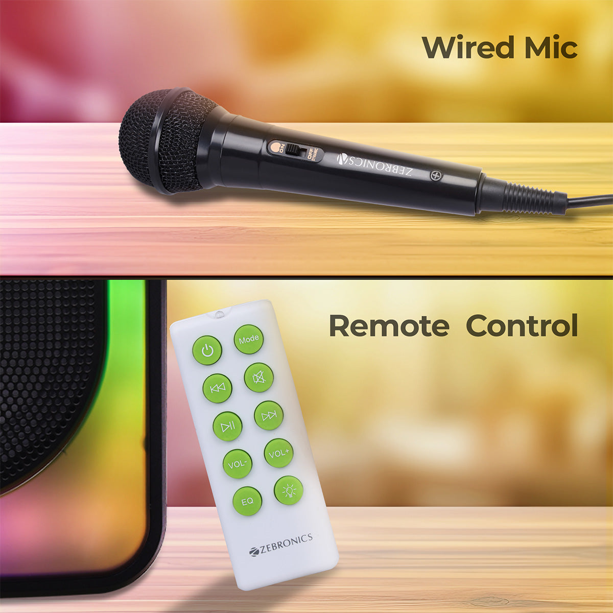 Zebronics karaoke online mic