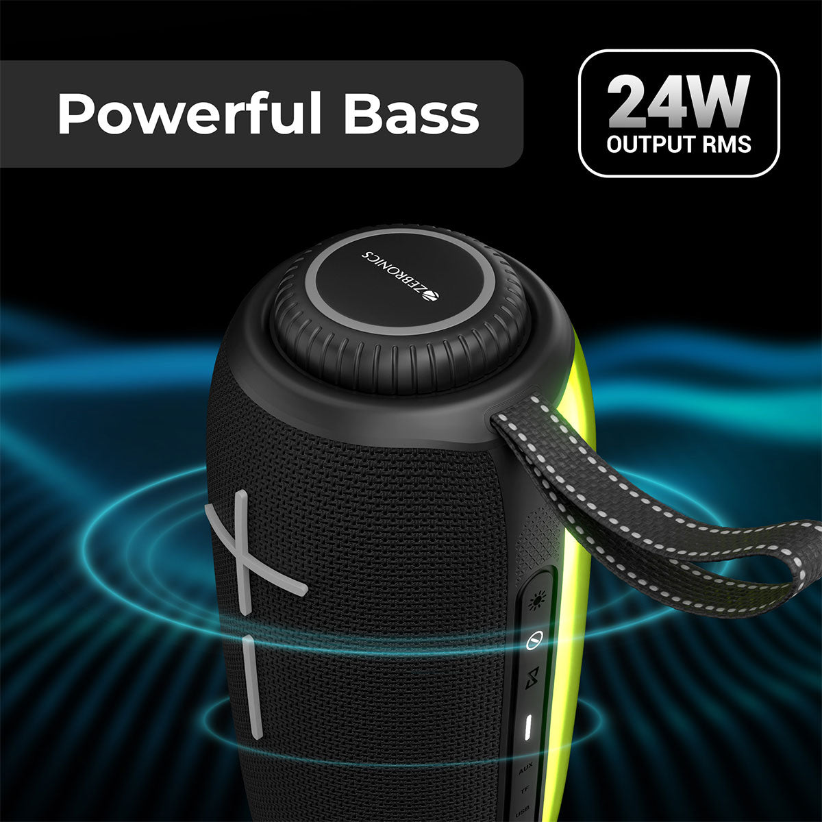 Zeb-Music Bomb 60 - Wireless Speaker - Zebronics