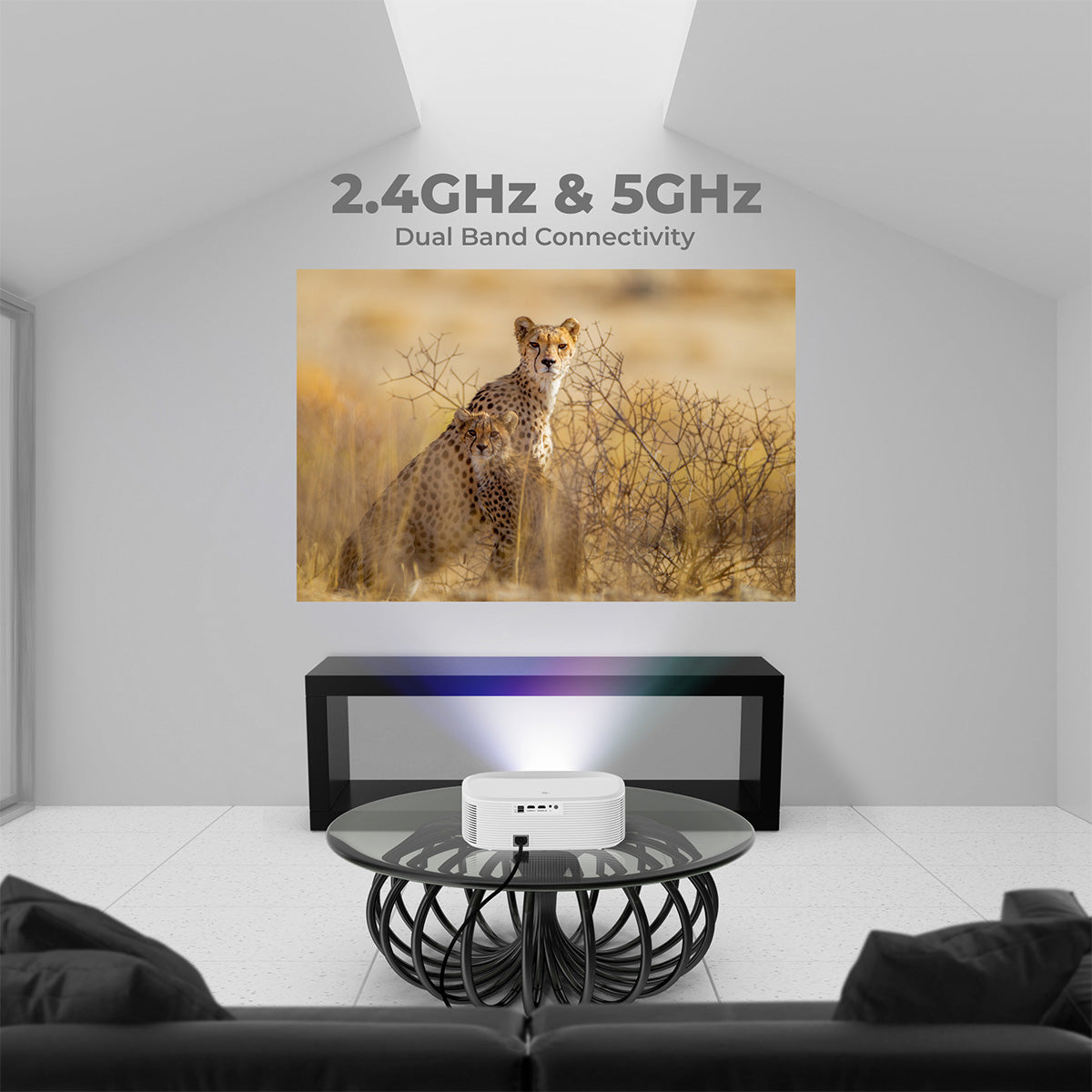 Zeb-PixaPlay 28 - LED Projector - Zebronics