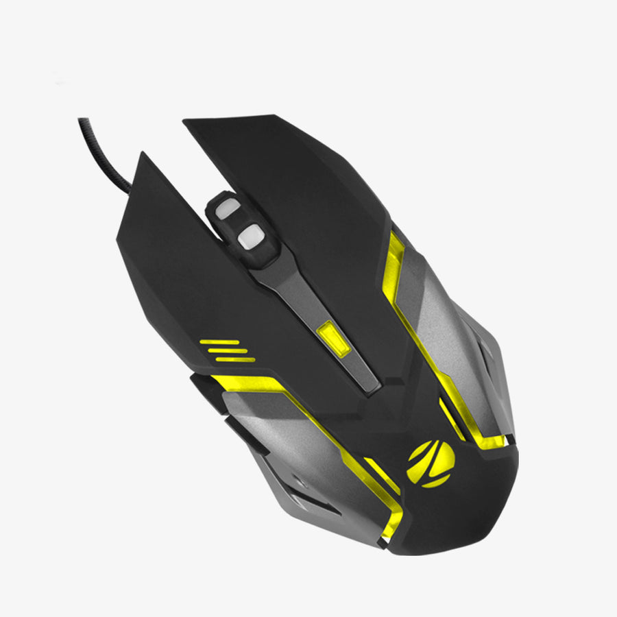 Transformer Computer Mouse Zebronics Transformer-M Wired Gaming Mouse with RGB Lighting